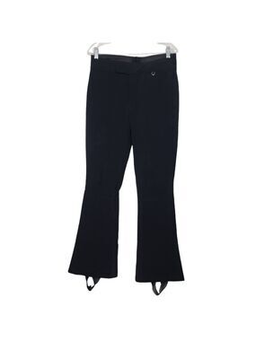 Schoeller WB 400 Black Stirrup Pants 32 Long